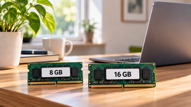 Vergleich von 8 GB und 16 GB RAM für die Auswahl der passenden Notebook-Ausstattung