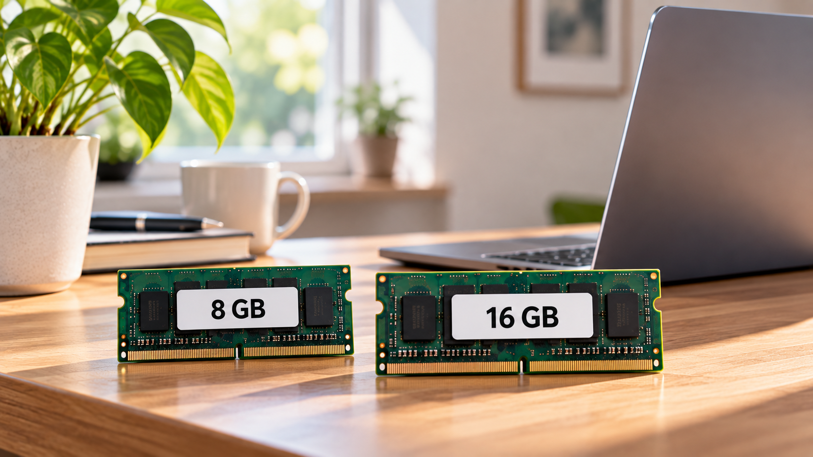Vergleich von 8 GB und 16 GB RAM für die Auswahl der passenden Notebook-Ausstattung